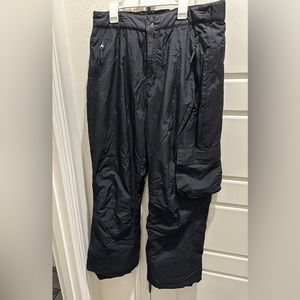 Snow pants, black, size L.